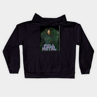 Full metal babe Kids Hoodie